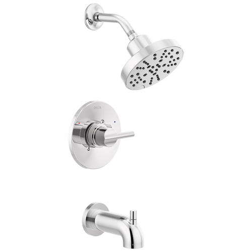 Delta Nicoli - Monitor® 14 Series H2Okinetic® Tub And Shower In Chrome