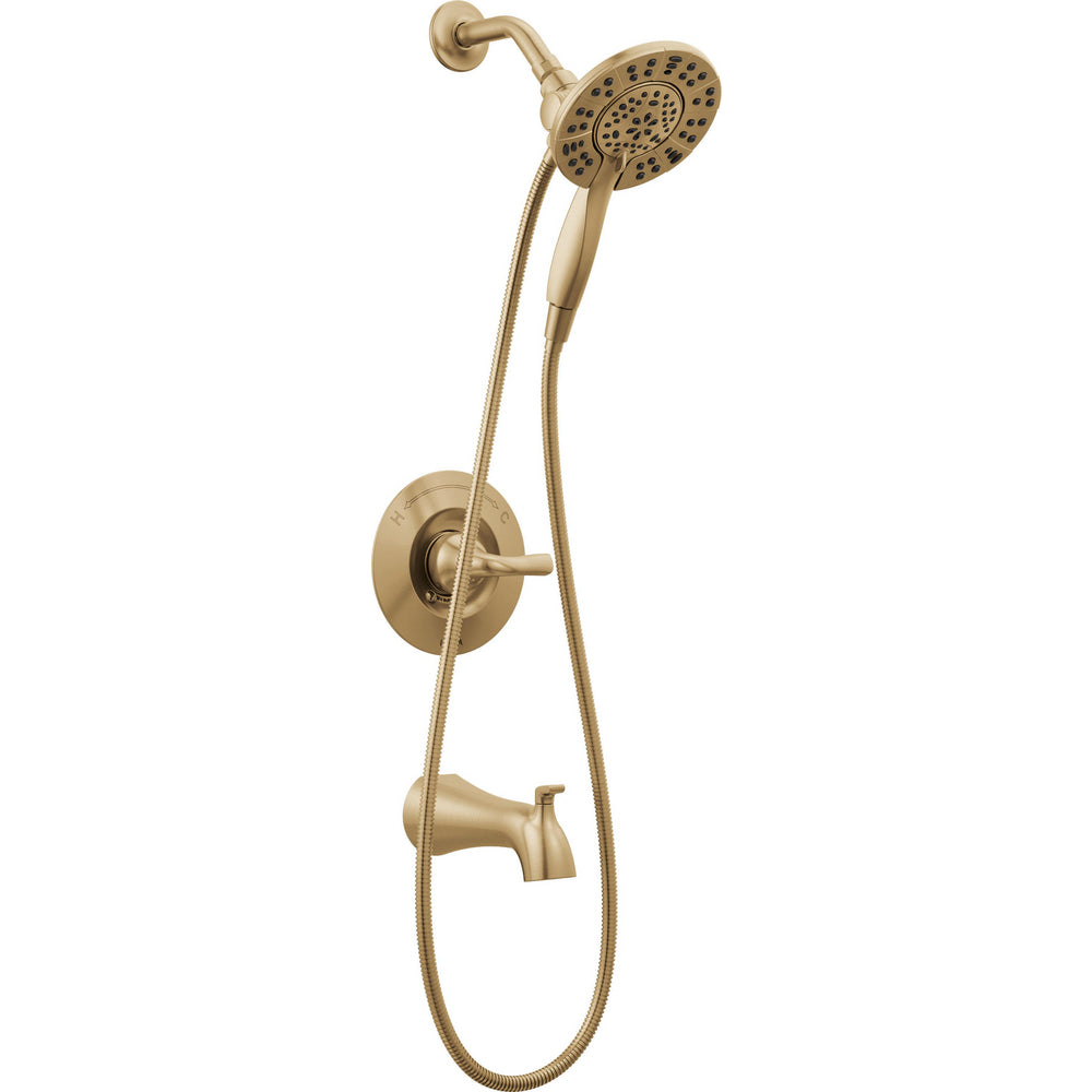 Delta - Arvo Tub/shower Rough & Trim 1L 14S - Champagne Bronze