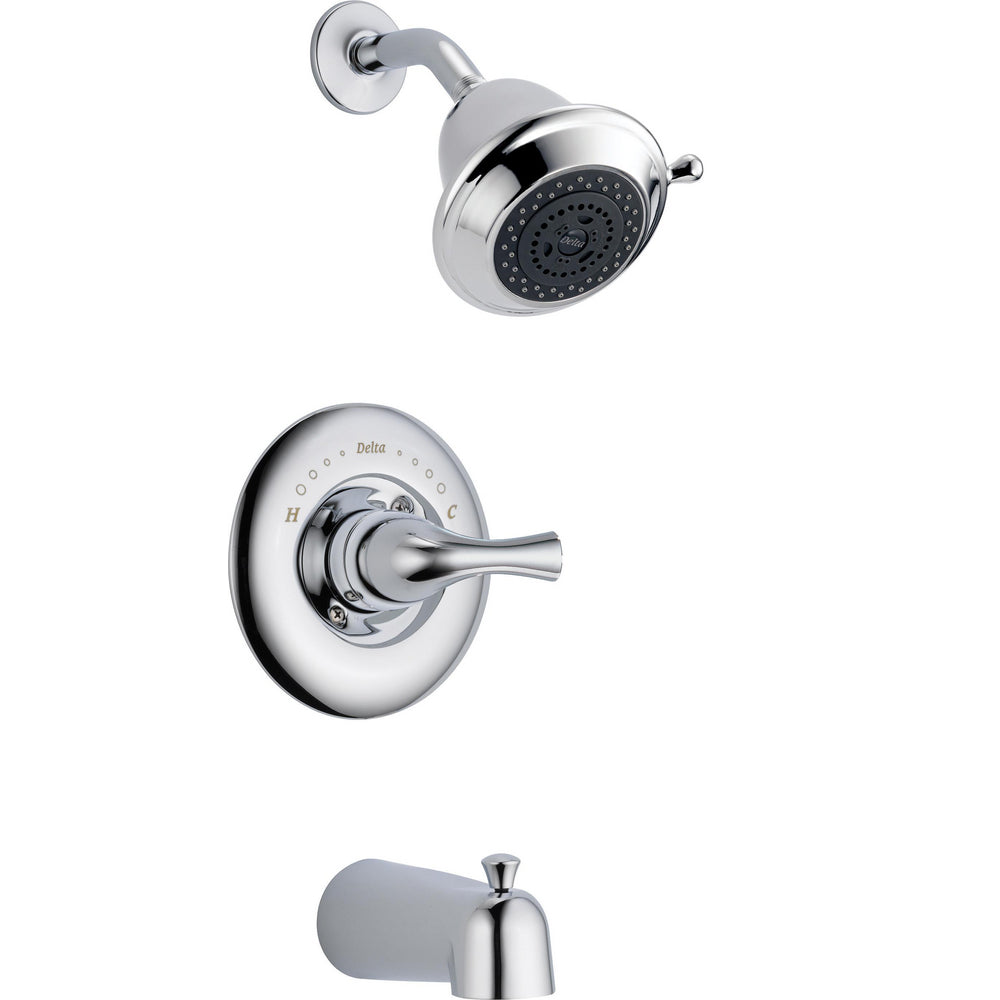 Traditional Delta Single-handle Tub & Shower Cr - Chrome