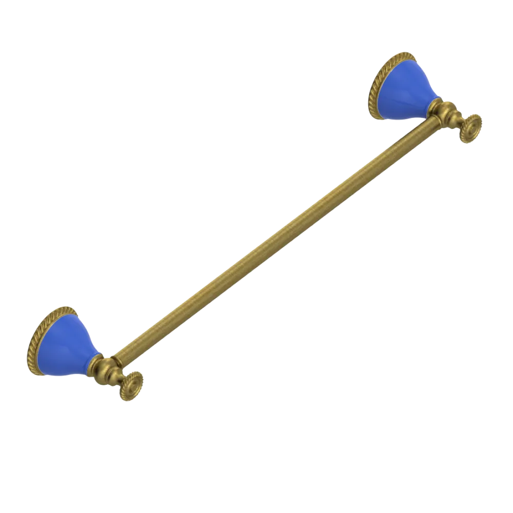 Rubinet Towel Bar 24" Antique Brass Matt