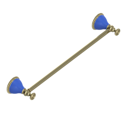 Rubinet Towel Bar 18" Natural Brass