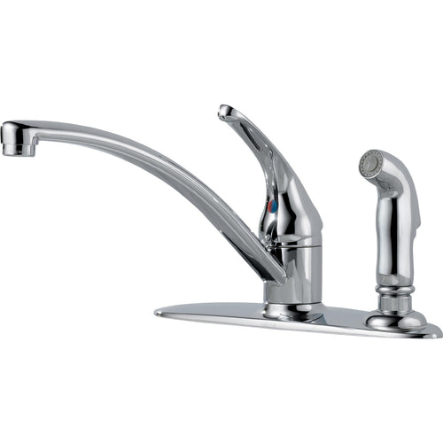 Principals Single Handle Kitchen With Side Spray - Chrome