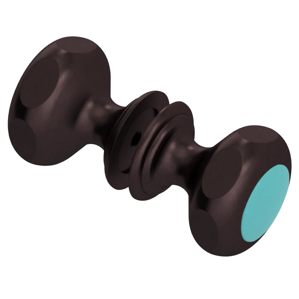 Rubinet Shower Door Knob (set) Oil Rubbed Bronze