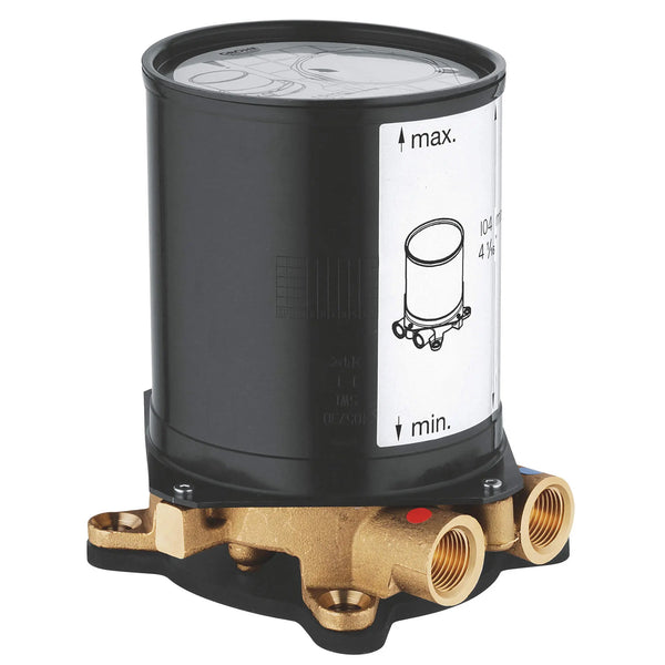 Grohe Non Rapido Floor-Mount Tub Valve Shower Rough-In