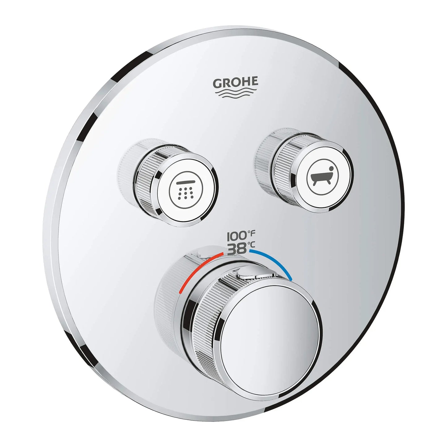 Grohe Dual Function Thermostatic Valve Trim