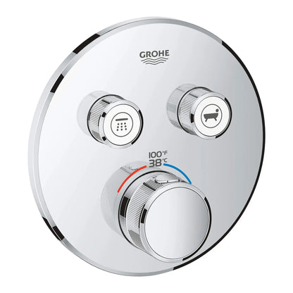 Grohe Dual Function Thermostatic Valve Trim
