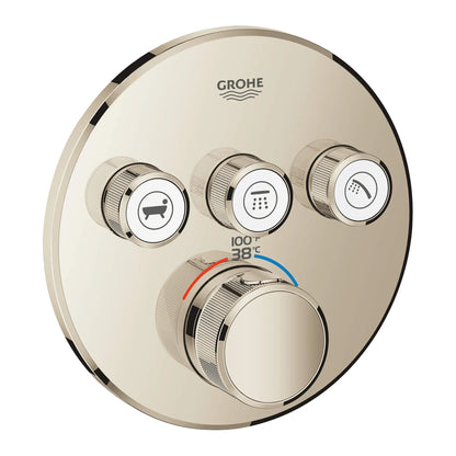 Grohtherm® SmartControl Triple Function Thermostatic Valve Trim