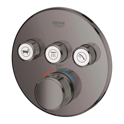 Grohtherm® SmartControl Triple Function Thermostatic Valve Trim