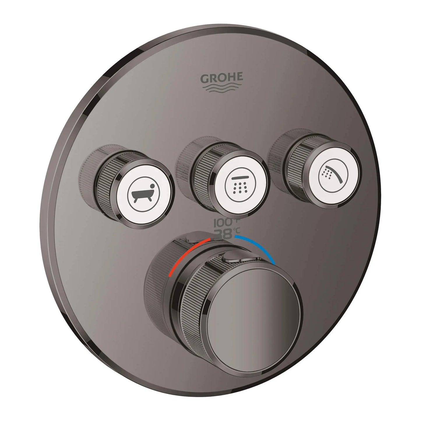 Grohtherm® SmartControl Triple Function Thermostatic Valve Trim