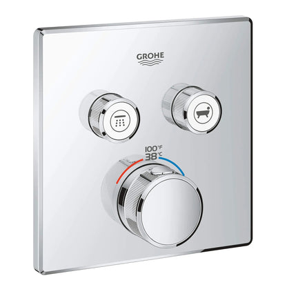 Grohe Grohtherm Smartcontrol Dual Function Thermostatic Valve Trim