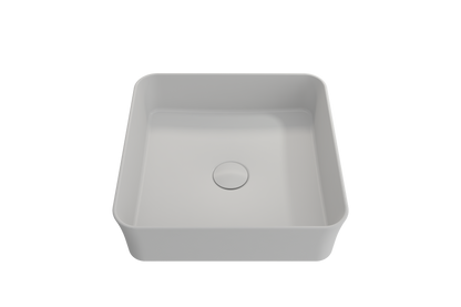 Bocchi Bathroom Vessel Sink Sottile 15 x 15