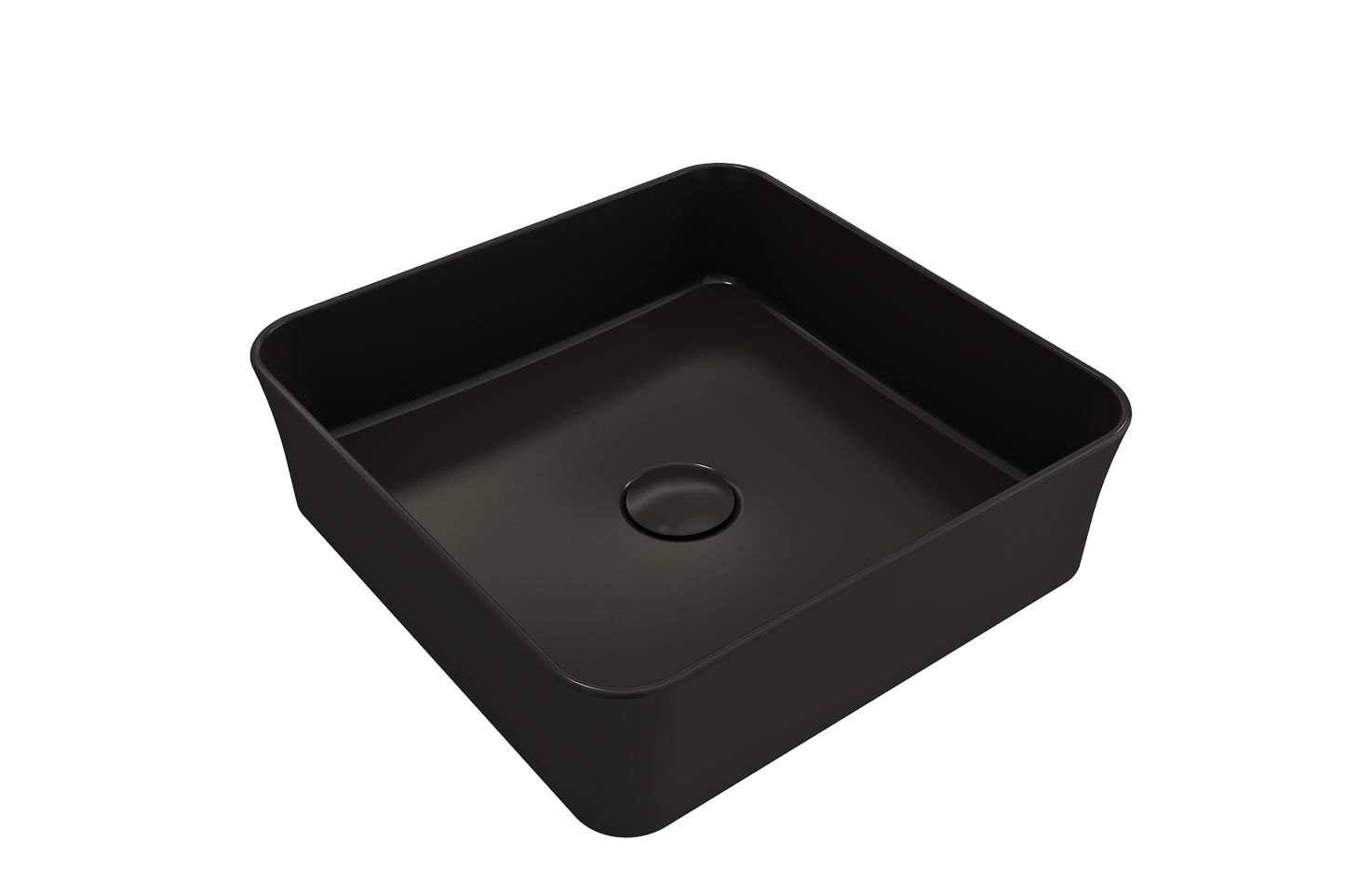 Bocchi Bathroom Vessel Sink Sottile 15 x 15