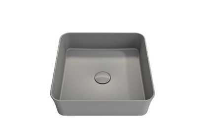 Bocchi Bathroom Vessel Sink Sottile 15 x 15