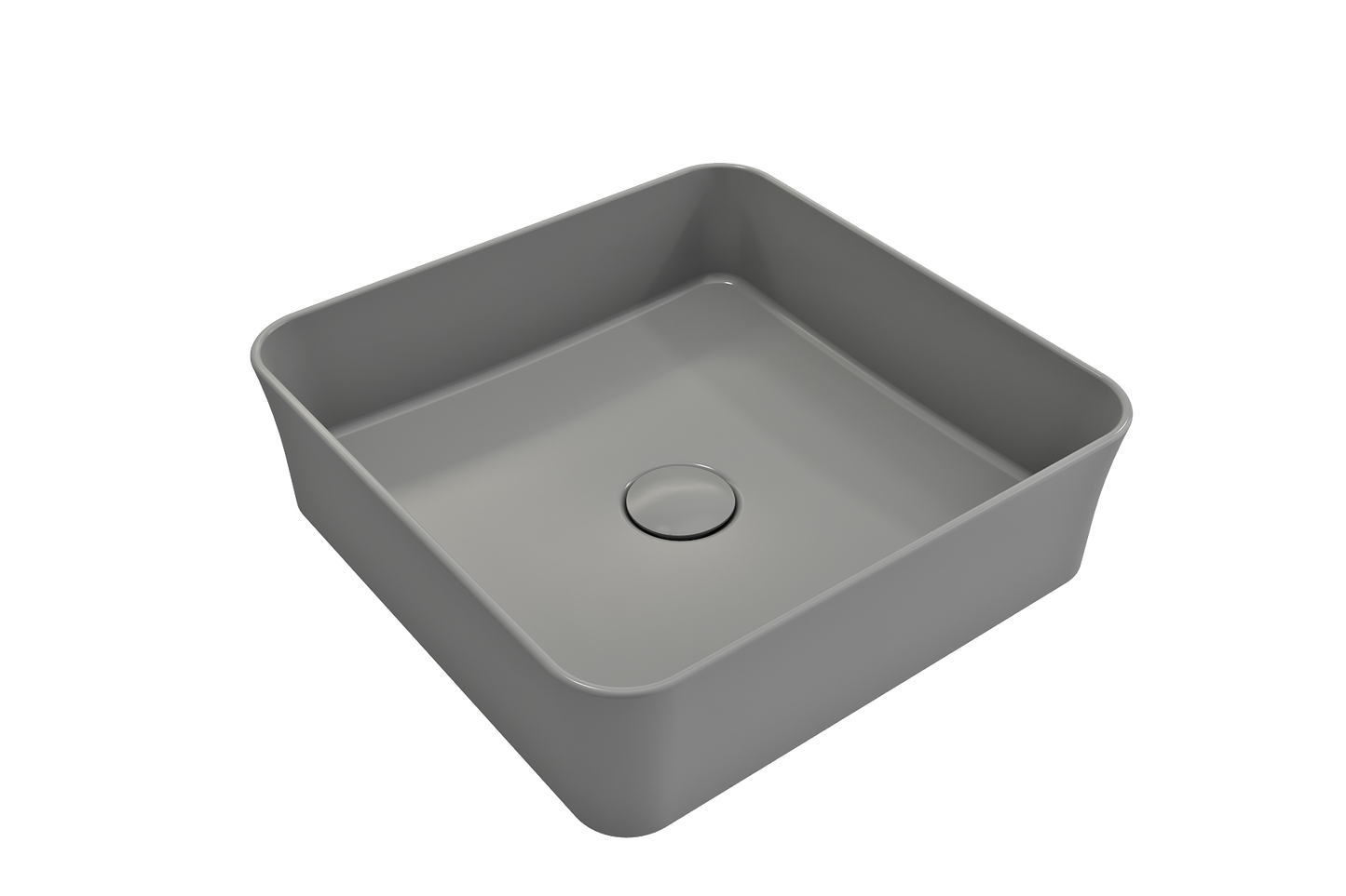 Bocchi Bathroom Vessel Sink Sottile 15 x 15