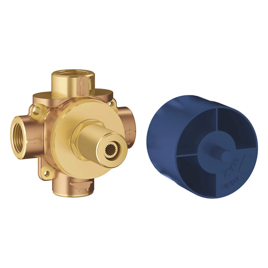 Non Rapido® 3-Way Diverter Rough-In Valve (Discrete Functions)