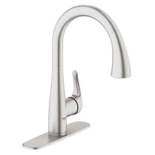 Elberon Single-Handle Pull Down Kitchen Faucet Dual Spray 6.6 L/Min - Golzar Home