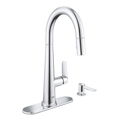 Grohe Single-Handle Pull Down Kitchen Faucet 6.6 L/min (1.75 gpm)