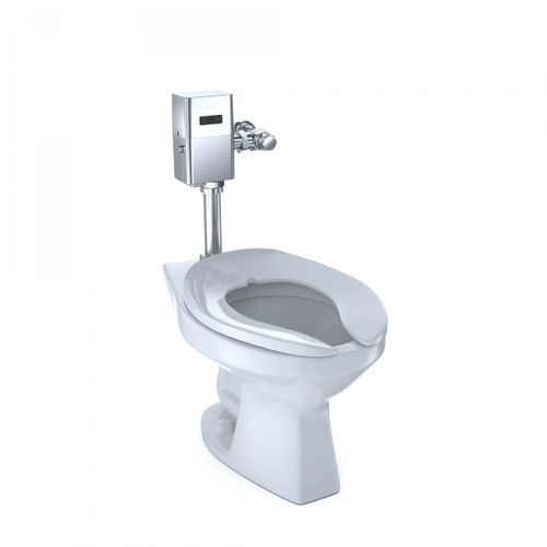 TOTO Commercial Ultra-High Efficiency Toilet, 1.0/1.28/1.6 GPF, Elongated Bowl (Reclaimed Water Option)