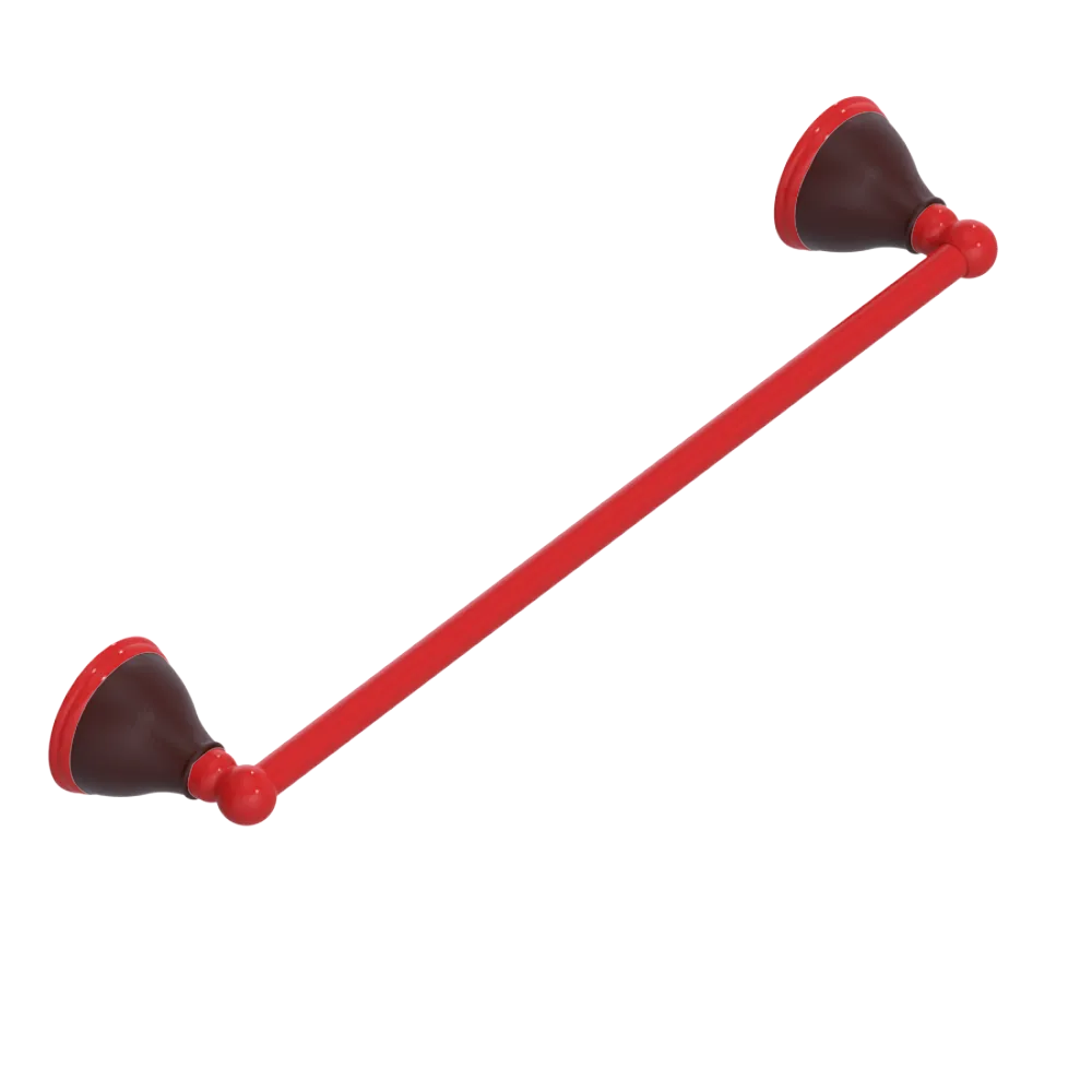 Rubinet Towel Bar 24" Red