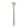 Baril 12" ceiling mounted shower arm, square flange
