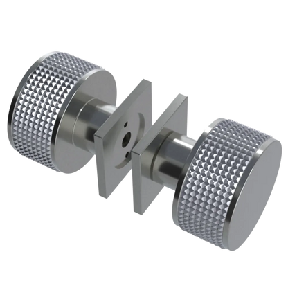 Rubinet Shower Door Knob (set) Satin Nickel