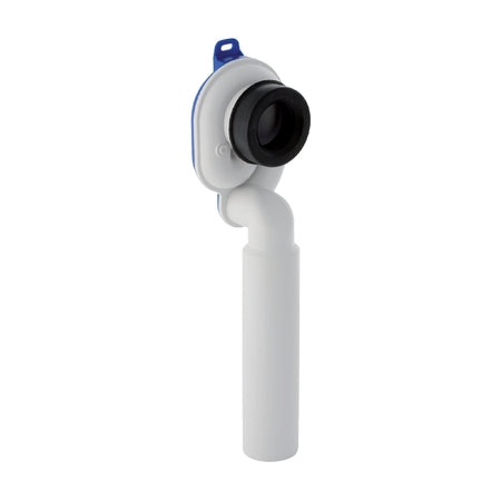 PE syphon trap with vertical outlet and seal