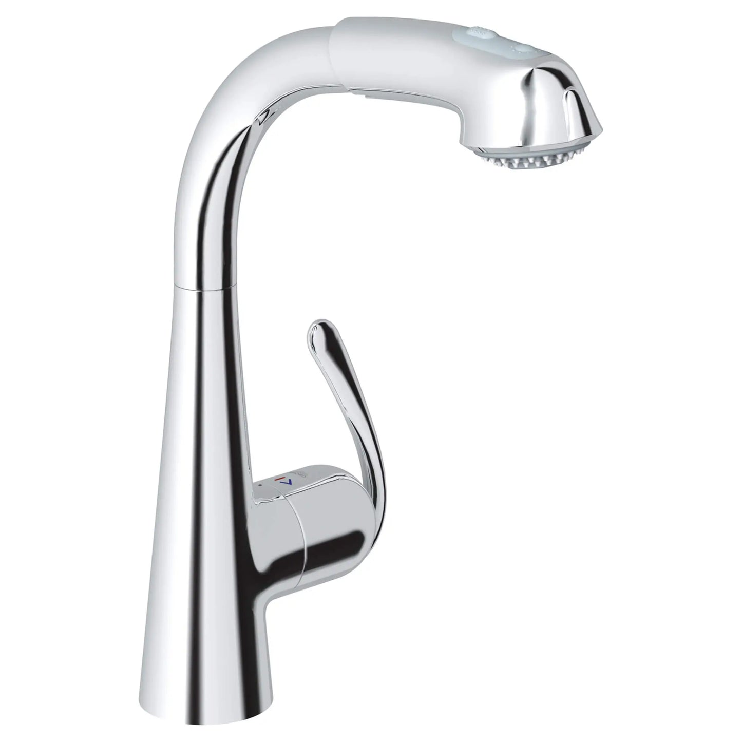Grohe LADYLUX-ZEDRA Single-Handle Pull-Out Kitchen Faucet Dual Spray 1.75 GPM