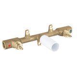Grohe Non Rapido 3-Hole Valve Shower Rough-In