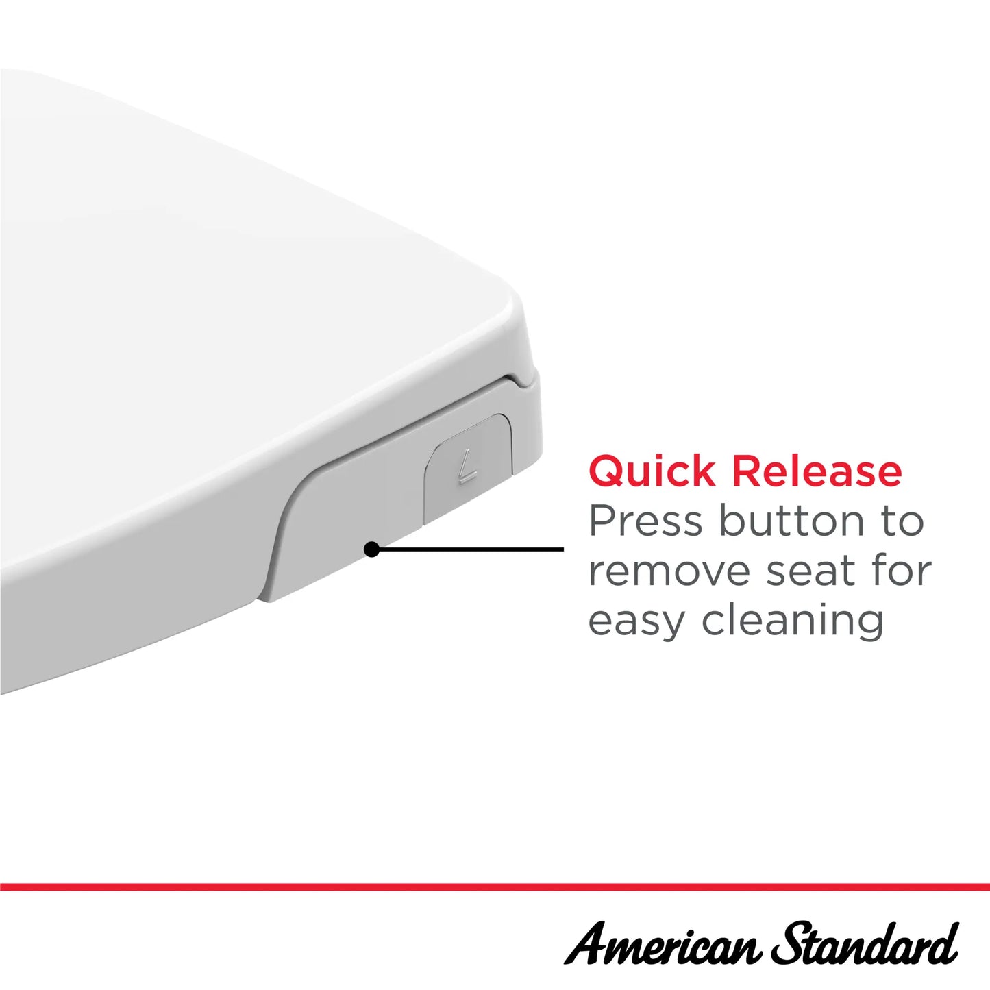 American Standard AquaWash® Slim Non-Electric SpaLet® Bidet Seat With Manual Operation