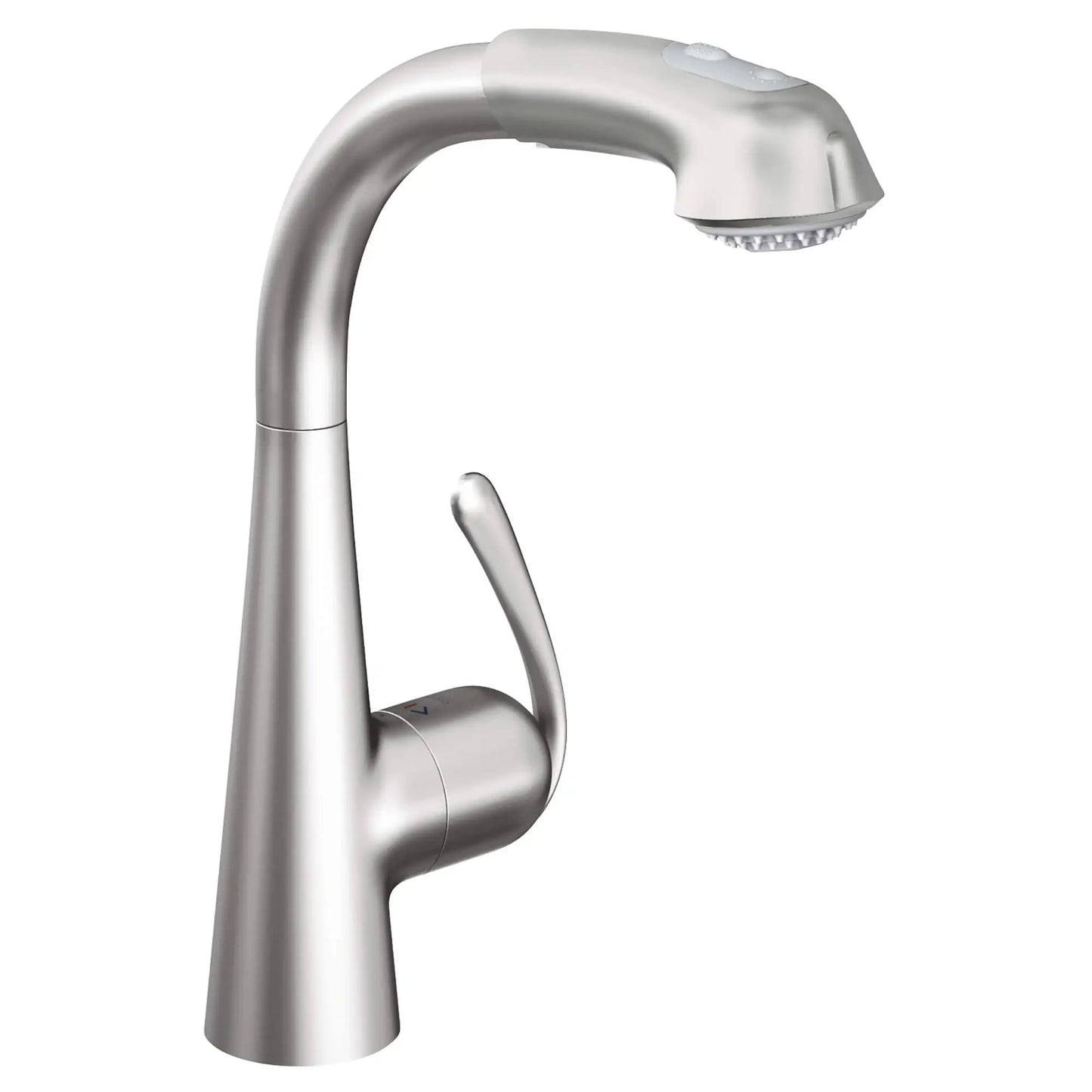Grohe LADYLUX-ZEDRA Single-Handle Pull-Out Kitchen Faucet Dual Spray 1.75 GPM