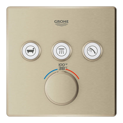 Grohe Triple Function Thermostatic Valve Trim