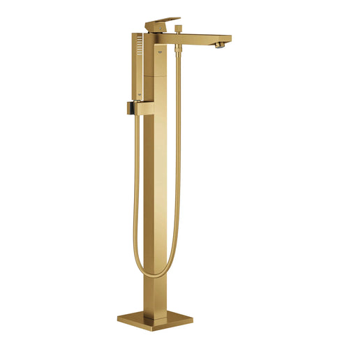 Grohe Eurocube® Single-Handle Freestanding Tub Faucet With 6.6 L/Min (1.75 Gpm) Hand Shower