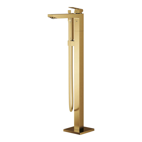Grohe Eurocube® Single-Handle Freestanding Tub Faucet With 6.6 L/Min (1.75 Gpm) Hand Shower