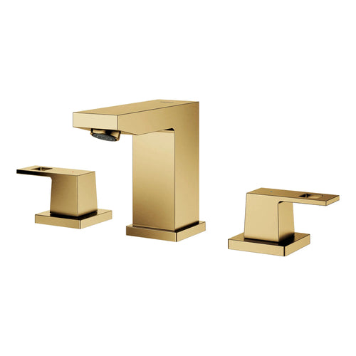 Grohe Eurocube® 8" Widespread 2-Handle S-Size Bathroom Faucet 4.5 L/Min (1.2 Gpm)