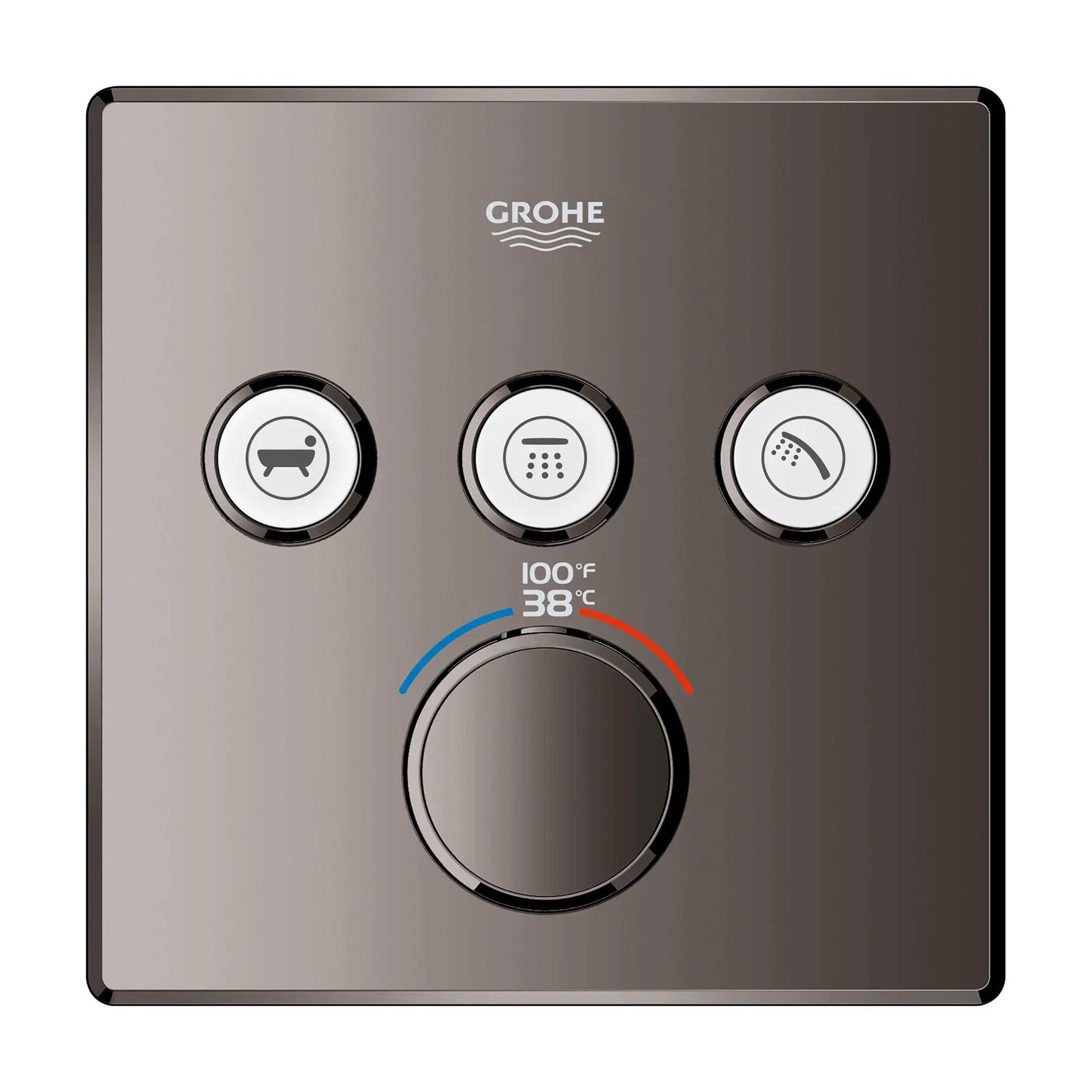 Grohe Triple Function Thermostatic Valve Trim