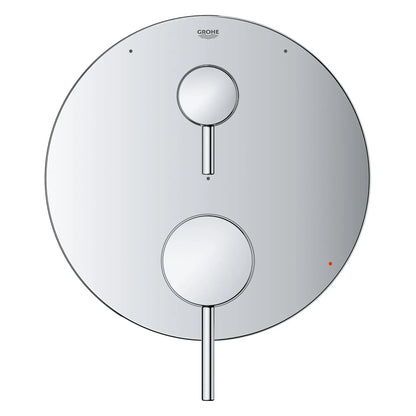 Grohe Timeless Pressure Balance Valve Trim With 3-Way Diverter With Cartridge