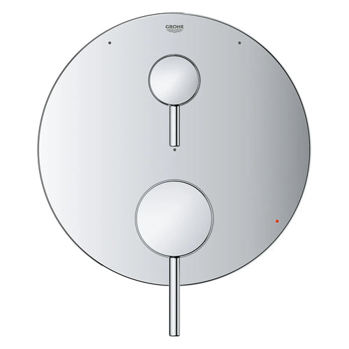 Grohe Timeless Pressure Balance Valve Trim With 3-Way Diverter With Cartridge