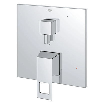 Grohe Eurocube Pressure Balance Valve Trim With 2-Way Diverter With Cartridge