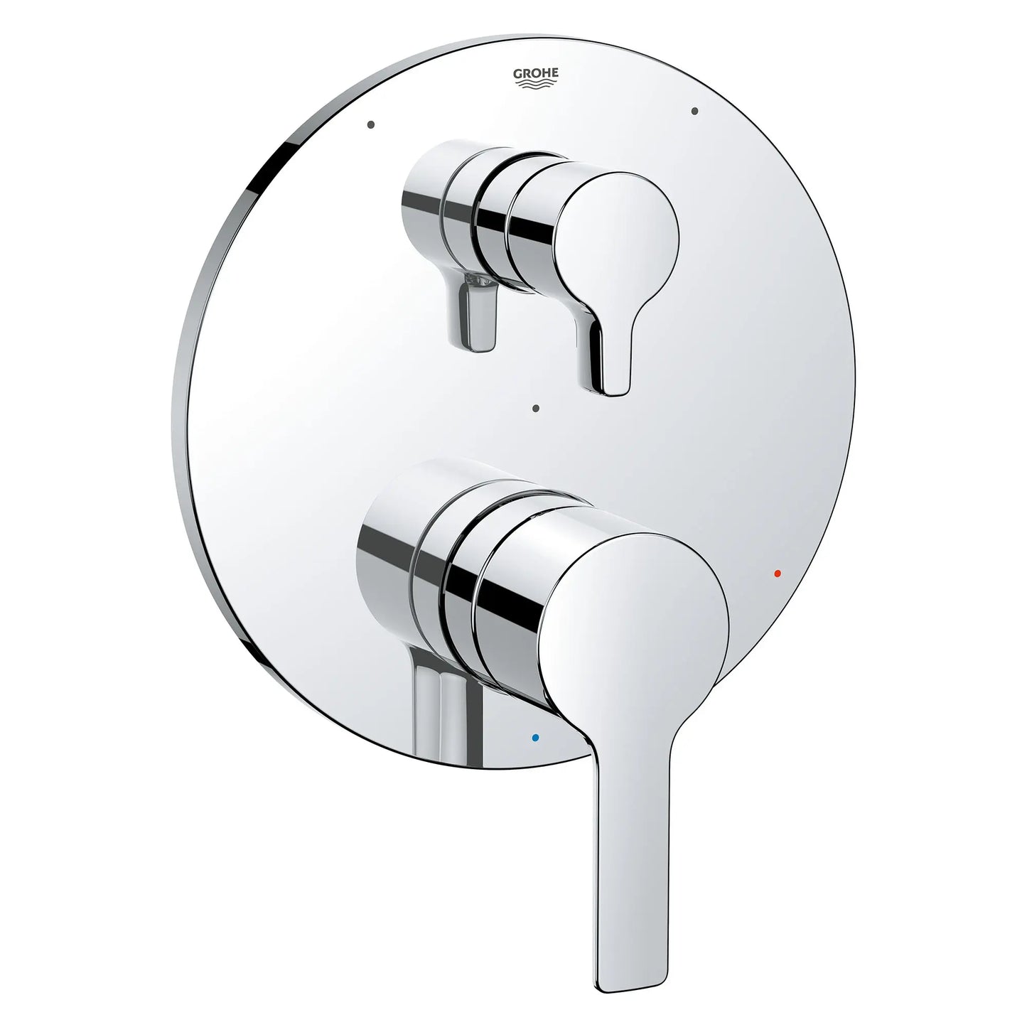 Grohe Lineare Pressure Balance Valve Trim With 3-Way Diverter With Cartridge