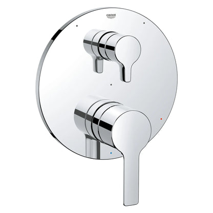Grohe Lineare Pressure Balance Valve Trim With 3-Way Diverter With Cartridge
