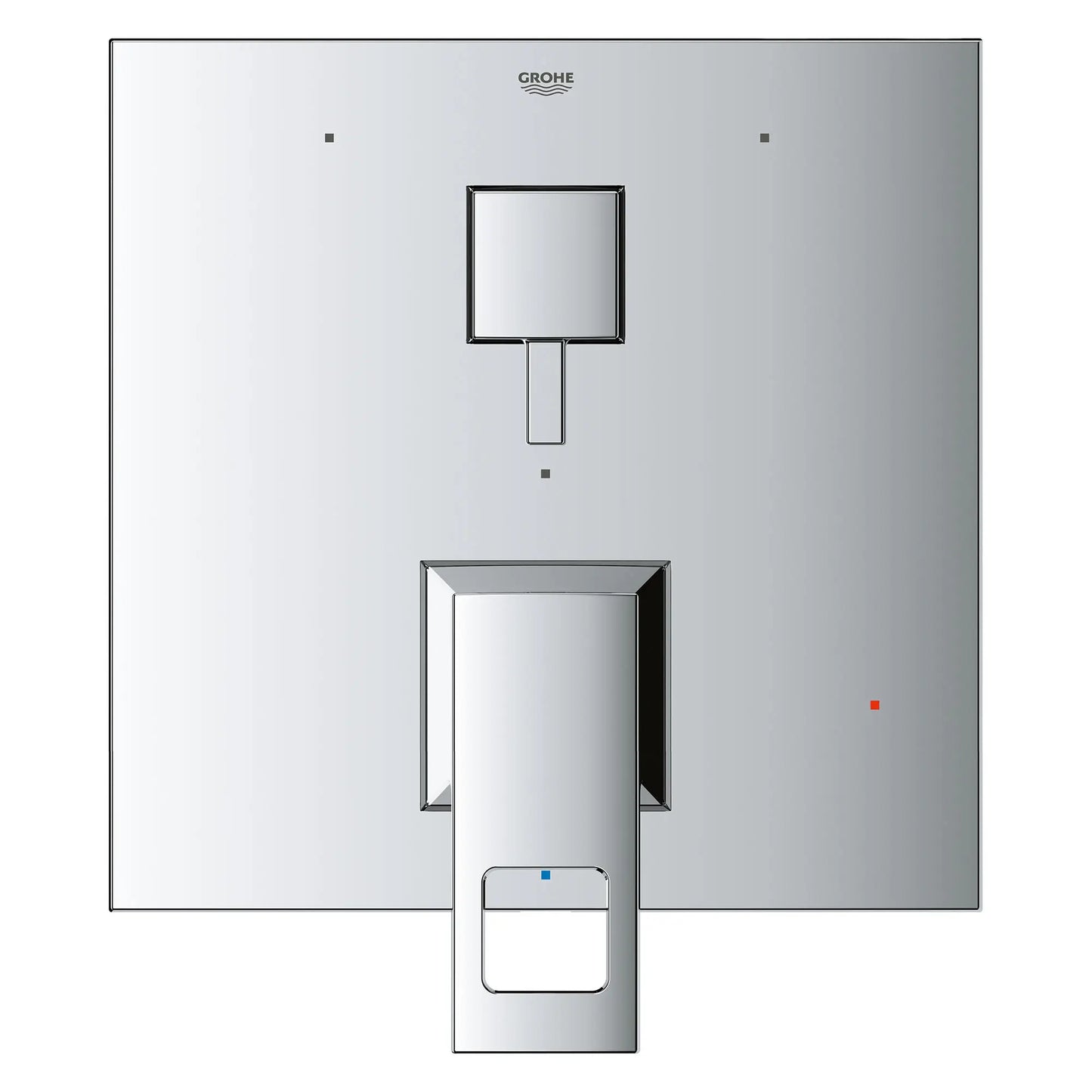 Grohe Eurocube Pressure Balance Valve Trim With 3-Way Diverter With Cartridge
