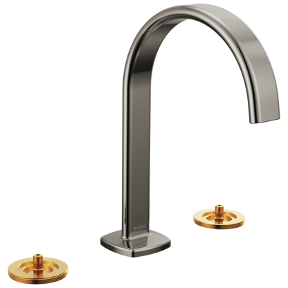 Brizo Widespread Lavatory Faucet With Arc Spout Less Handles