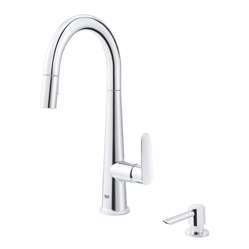 Grohe Single-Handle Pull Down Kitchen Faucet 6.6 L/min (1.75 gpm)