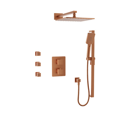 Baril Complete thermostatic pressure balanced shower kit