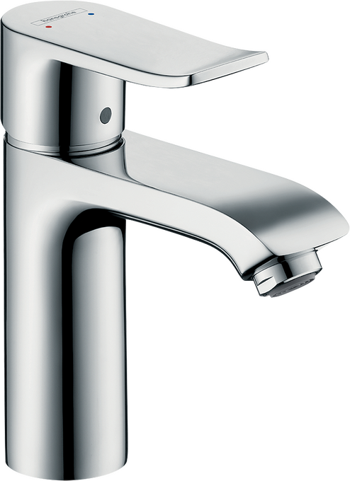 Hansgrohe Metris Single-Hole Faucet 110 with Pop-Up Drain, 0.5 GPM