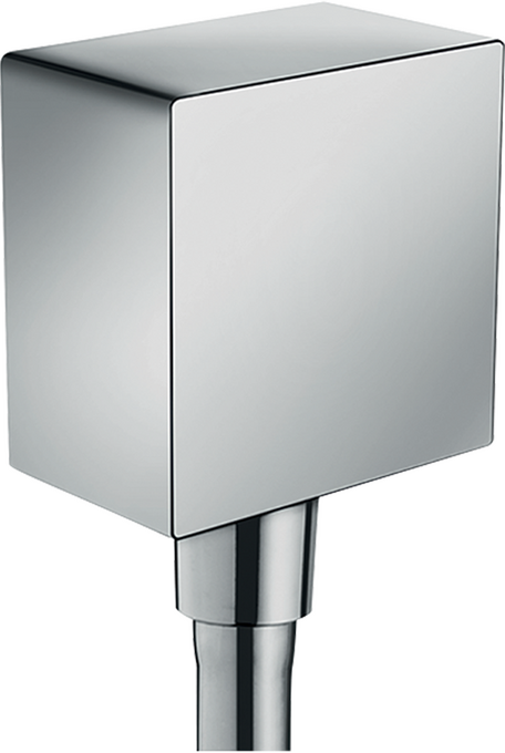 Hansgrohe FixFit Wall Outlet Square with Check Valves