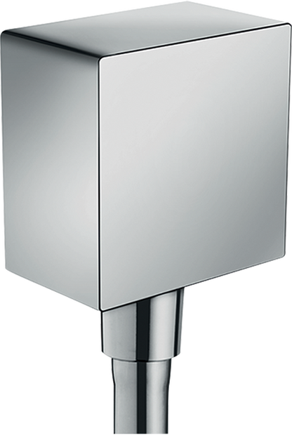 Hansgrohe FixFit Wall Outlet Square with Check Valves