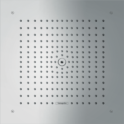 Hansgrohe Raindance E Showerhead 400 Square 1-Jet Trim, 2.5 GPM