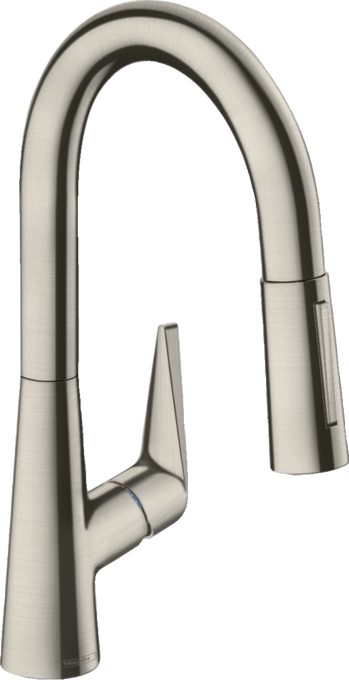 Hansgrohe Talis S Prep Kitchen Faucet, 2-Spray Pull-Down, 1.75 GPM