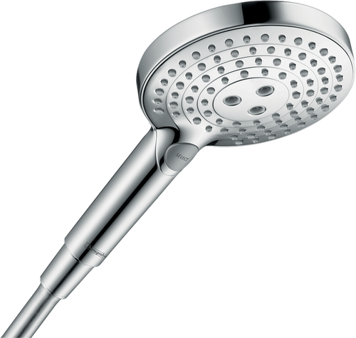 Hansgrohe Raindance Select S Handshower 120 3-Jet PowderRain, 1.75 GPM